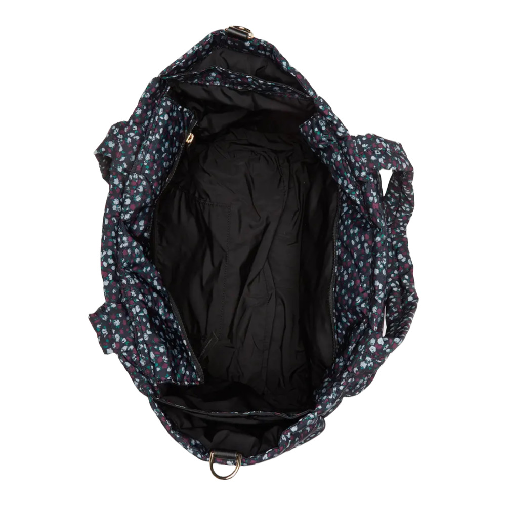 MARC JACOBS Quilted Nylon Baby Bag Floral Print Blue Mirage Large Diaper Tote - Picture 6 of 13